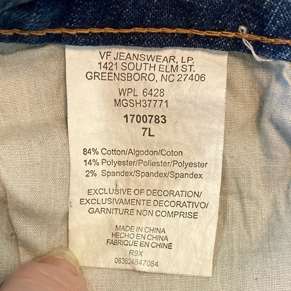 NWT Riders by Lee, Vintage Collection No. 6 Bootcut Jeans, Size 7L - Picture 9 of 13